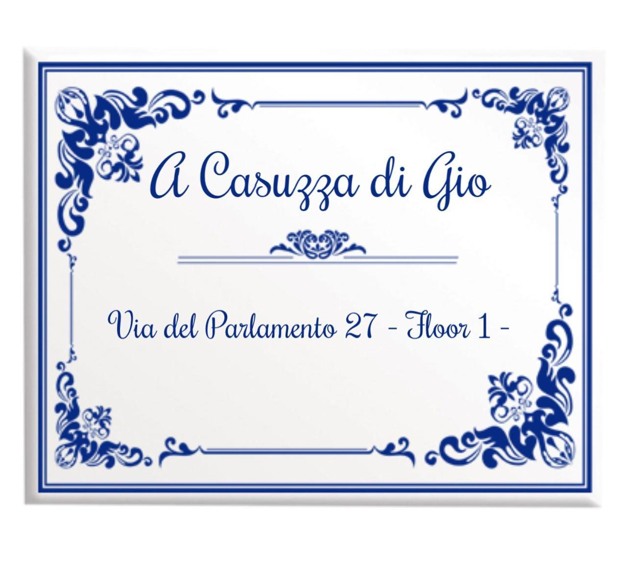 דירות פלרמו A Casuzza Di Gio מראה חיצוני תמונה